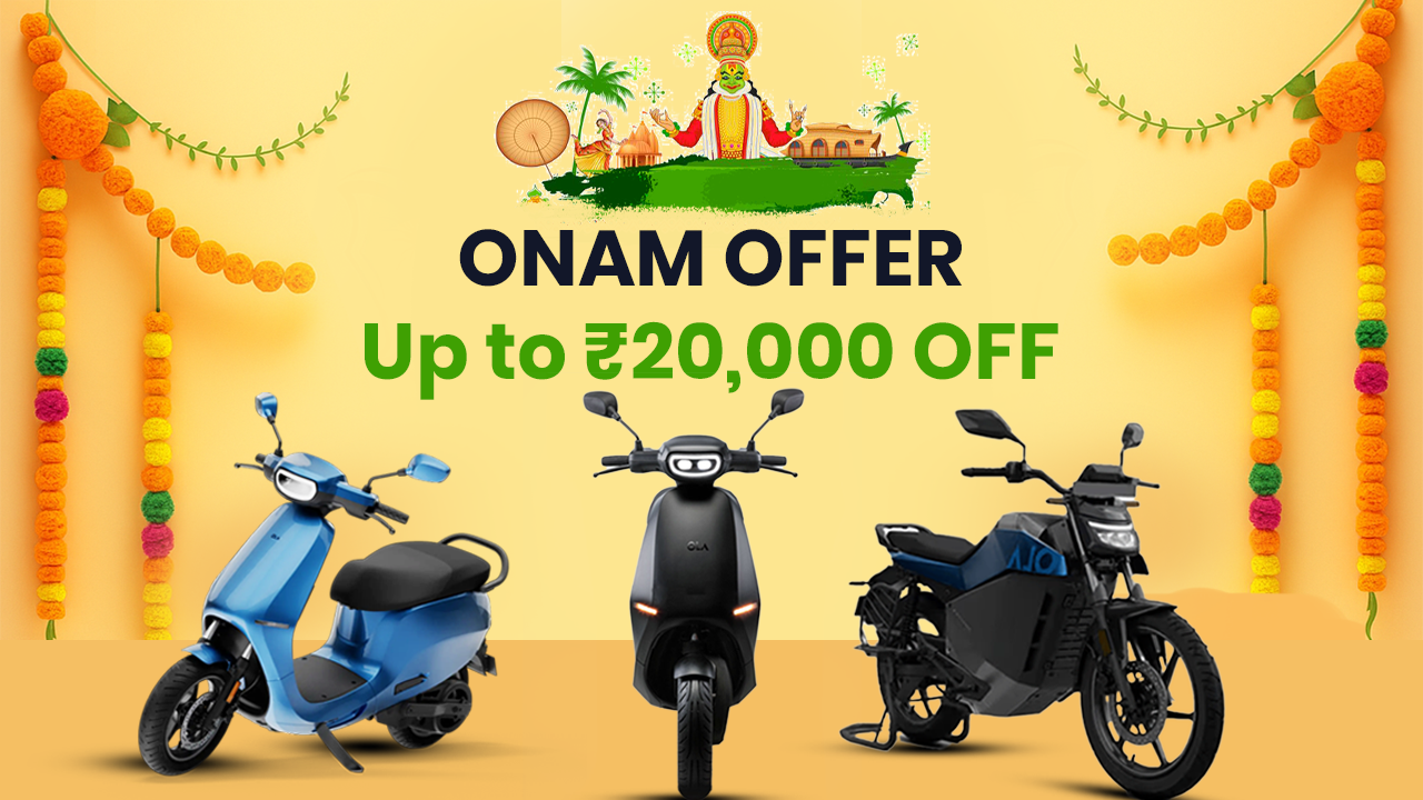 Ola's Grand Onam Offer in Kerala for Ola S1 & Roadster: Win Gold worth 50,000 & Get Up to ₹20,000 in Benefits!