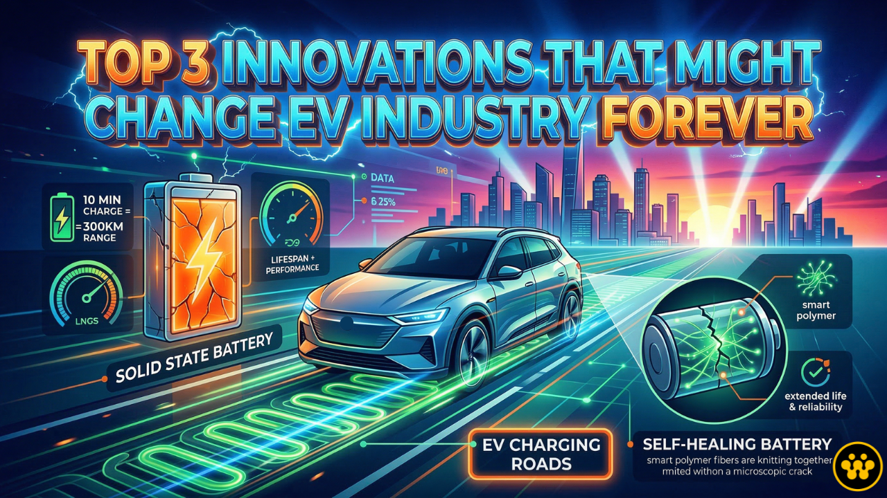 Top 3 innovations that might change EV industry forever