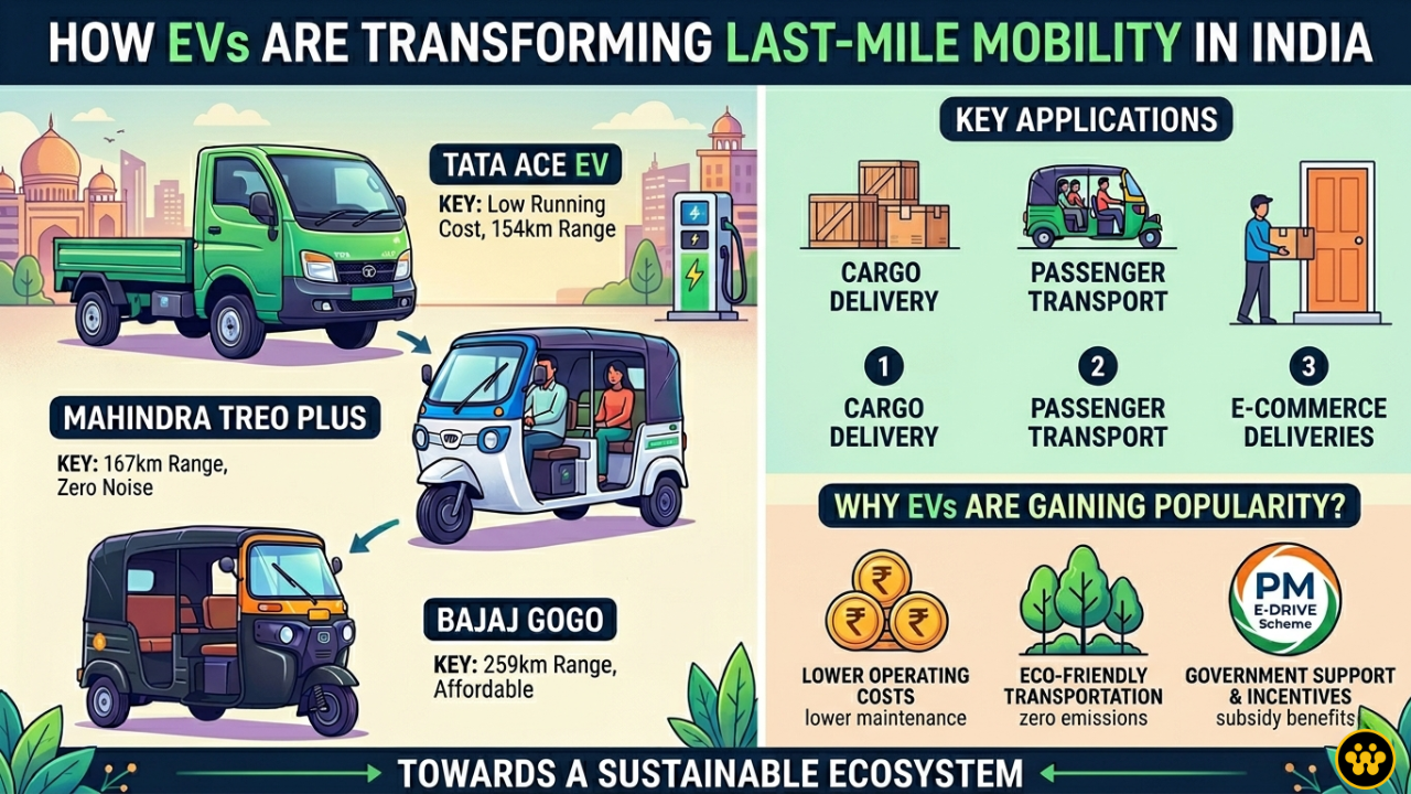 How EVs Are Transforming Last Mile Mobility in India?