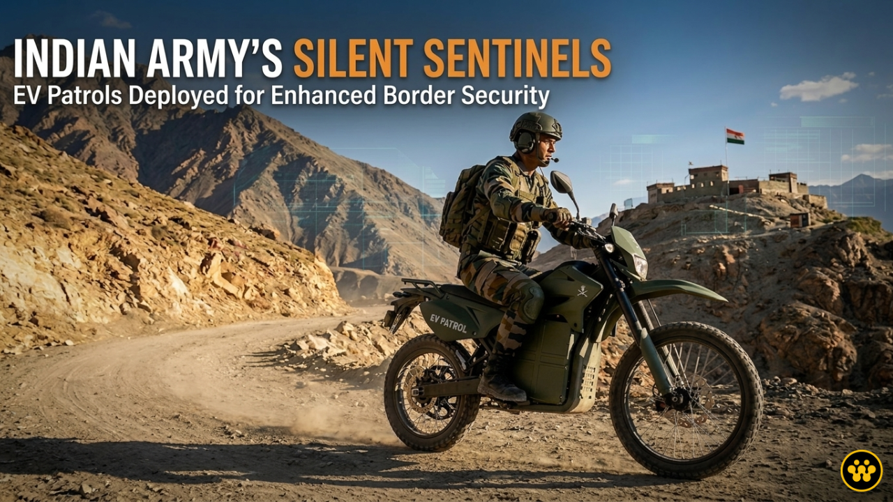 Indian army to deploy electric two-wheeler in border terrain: Functions of EVs in Indian Army