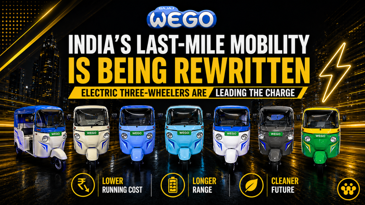 India’s Last-Mile Mobility Is Being Rewritten And Electric three-wheelers Are Leading the Charge
