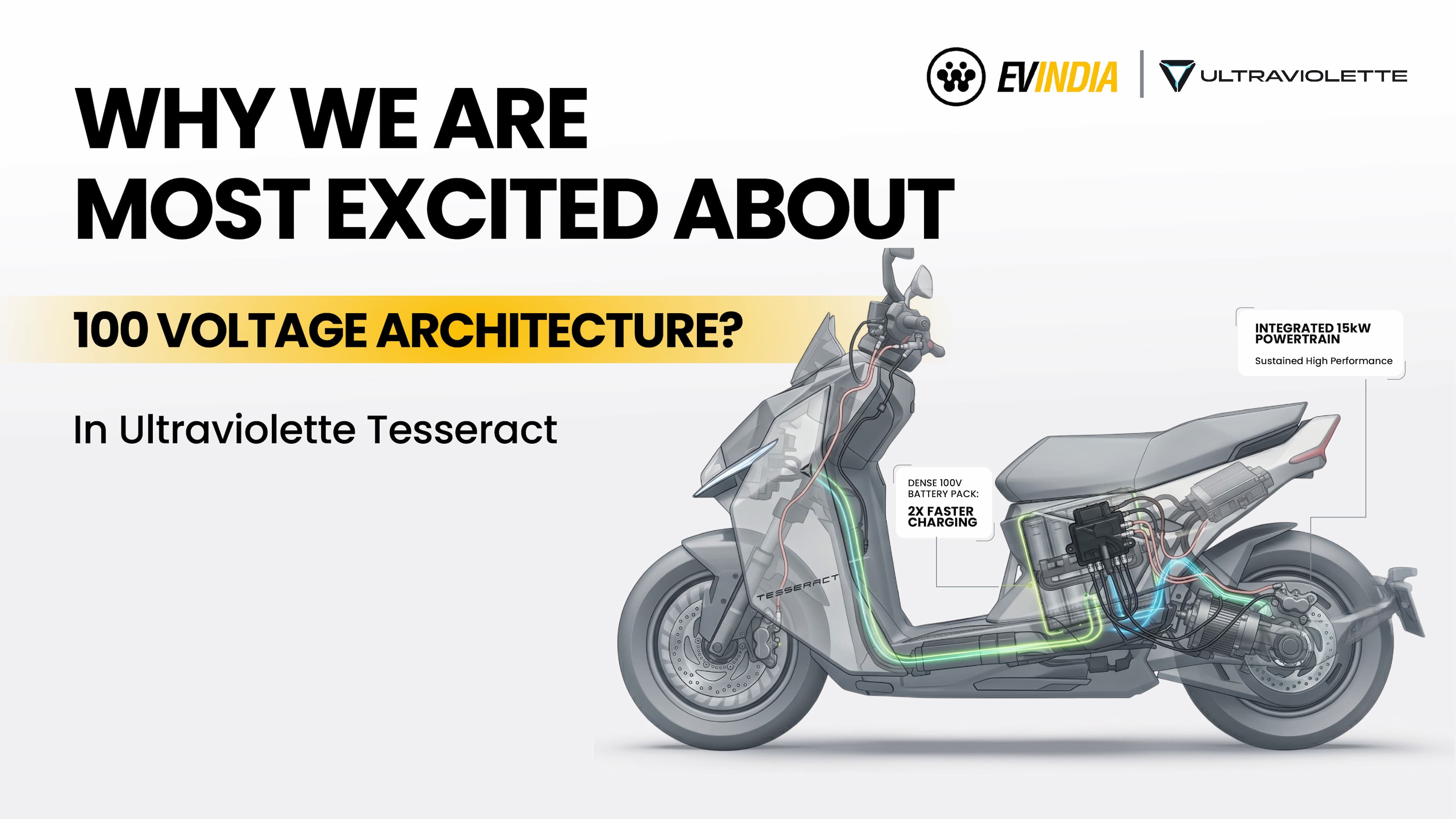 Ultraviolette Tesseract Pivots to India’s First 100V Scooter Architecture; Launch Delayed to January 2027