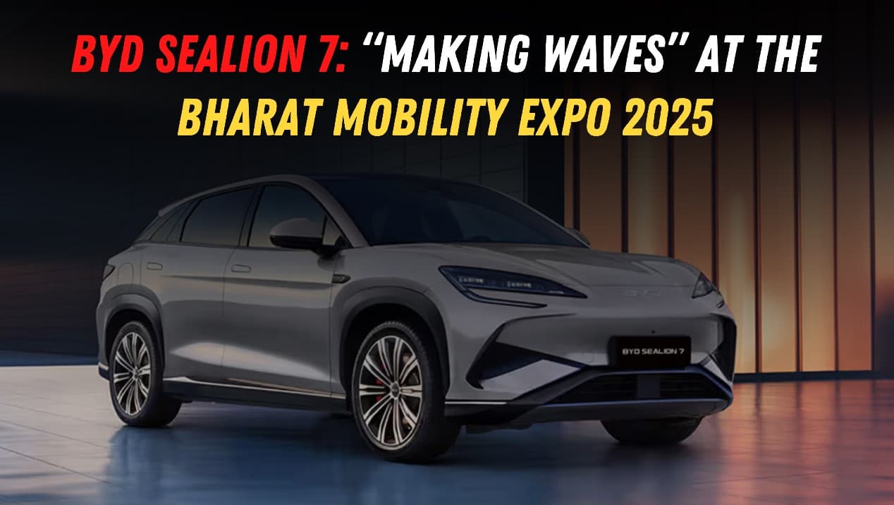 BYD Sealion 7: “Making waves” at the Bharat Mobility Expo 2025