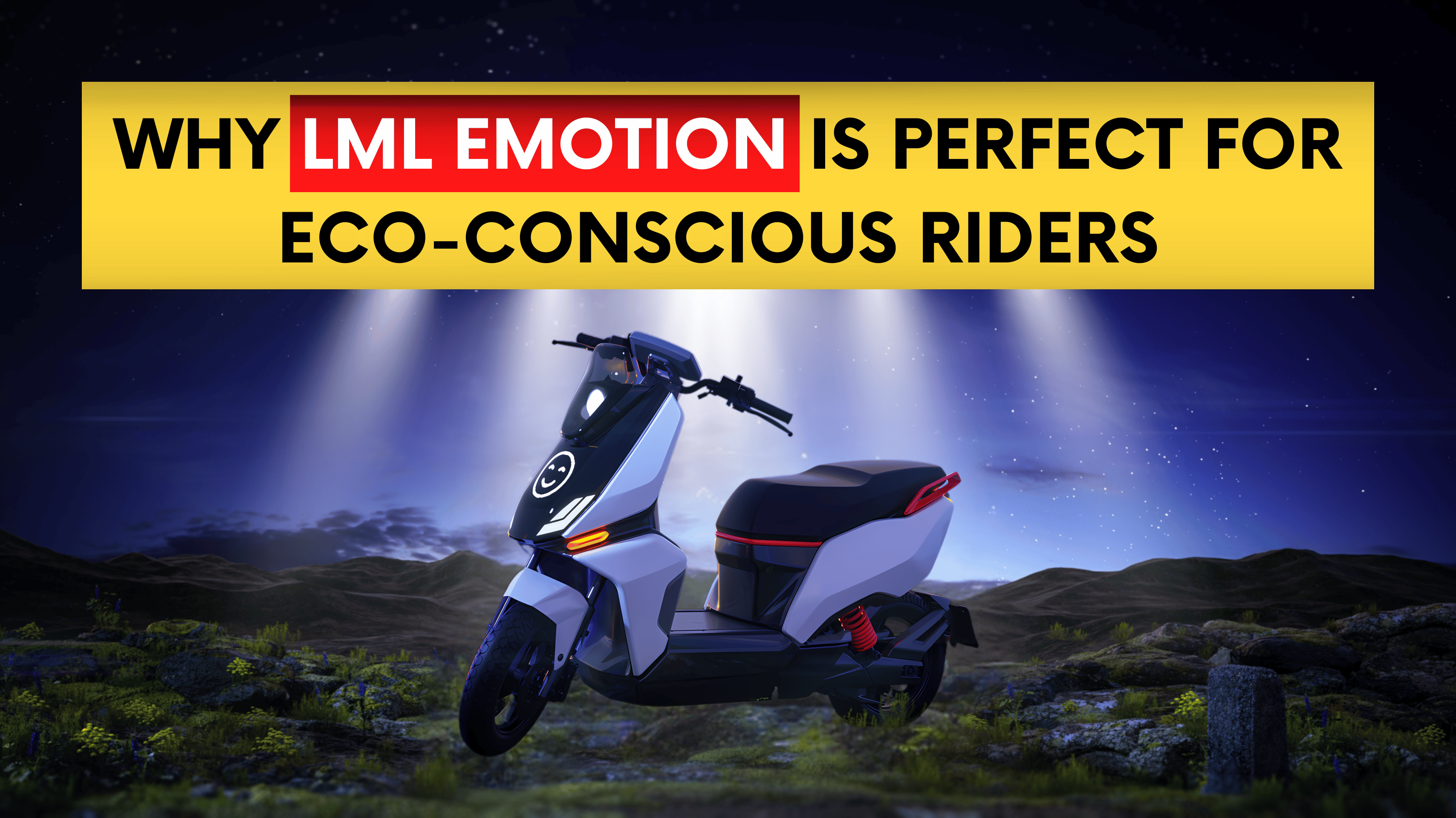 Why LML eMotion is Perfect for Eco-Conscious Riders