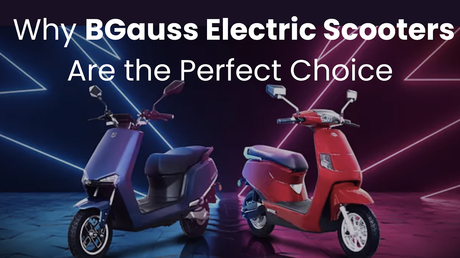 The Advantages of Choosing BGauss Electric Scooters for Your Daily Commute