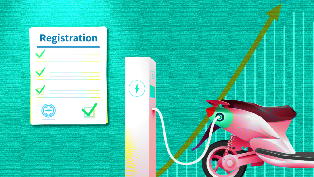 Electric Two-Wheeler Sale drops by Fourth in April: VAHAN Data