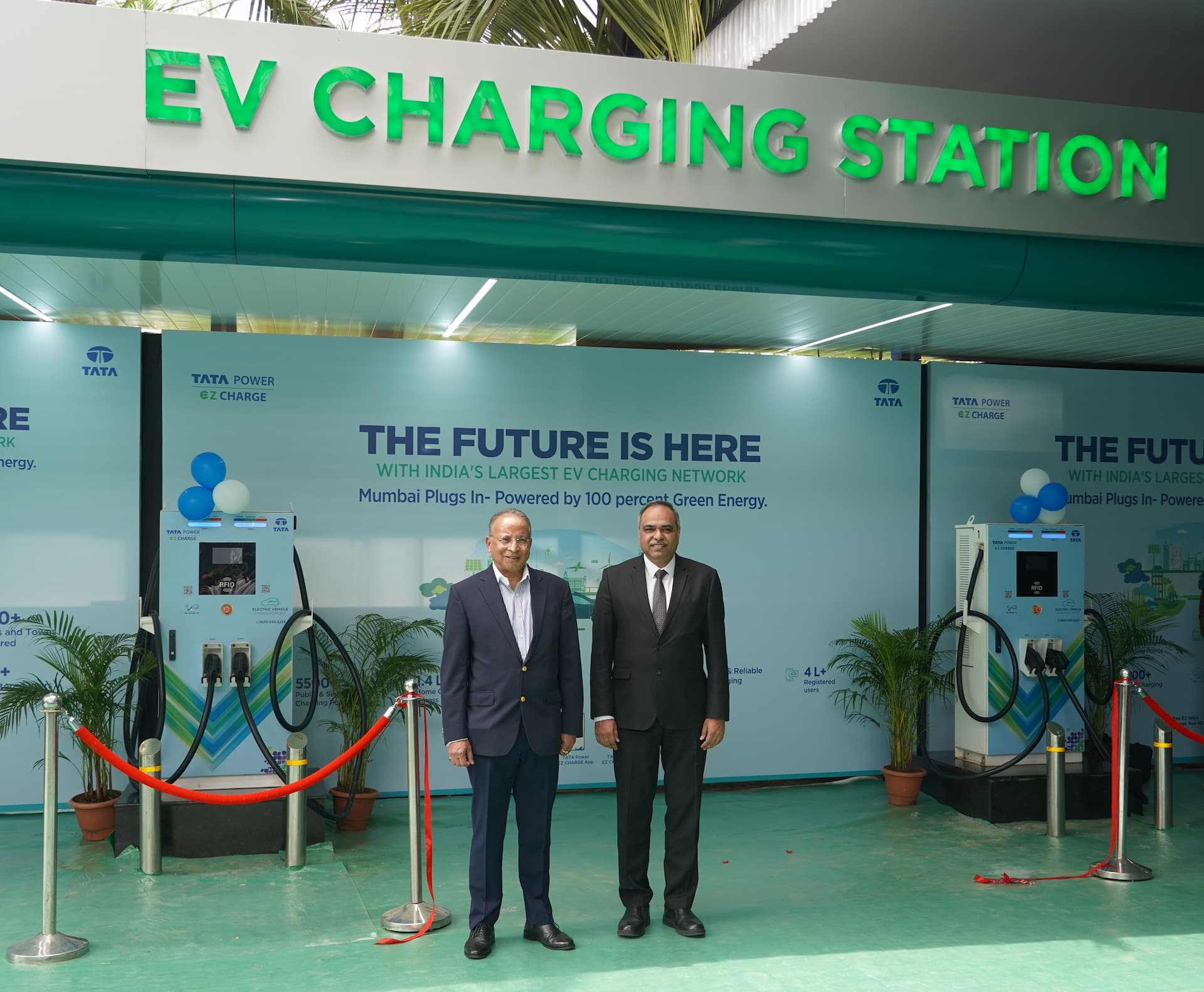 Tata Power & Tata Motors Launch India’s Largest TATA.ev MegaCharger Hub in Mumbai
