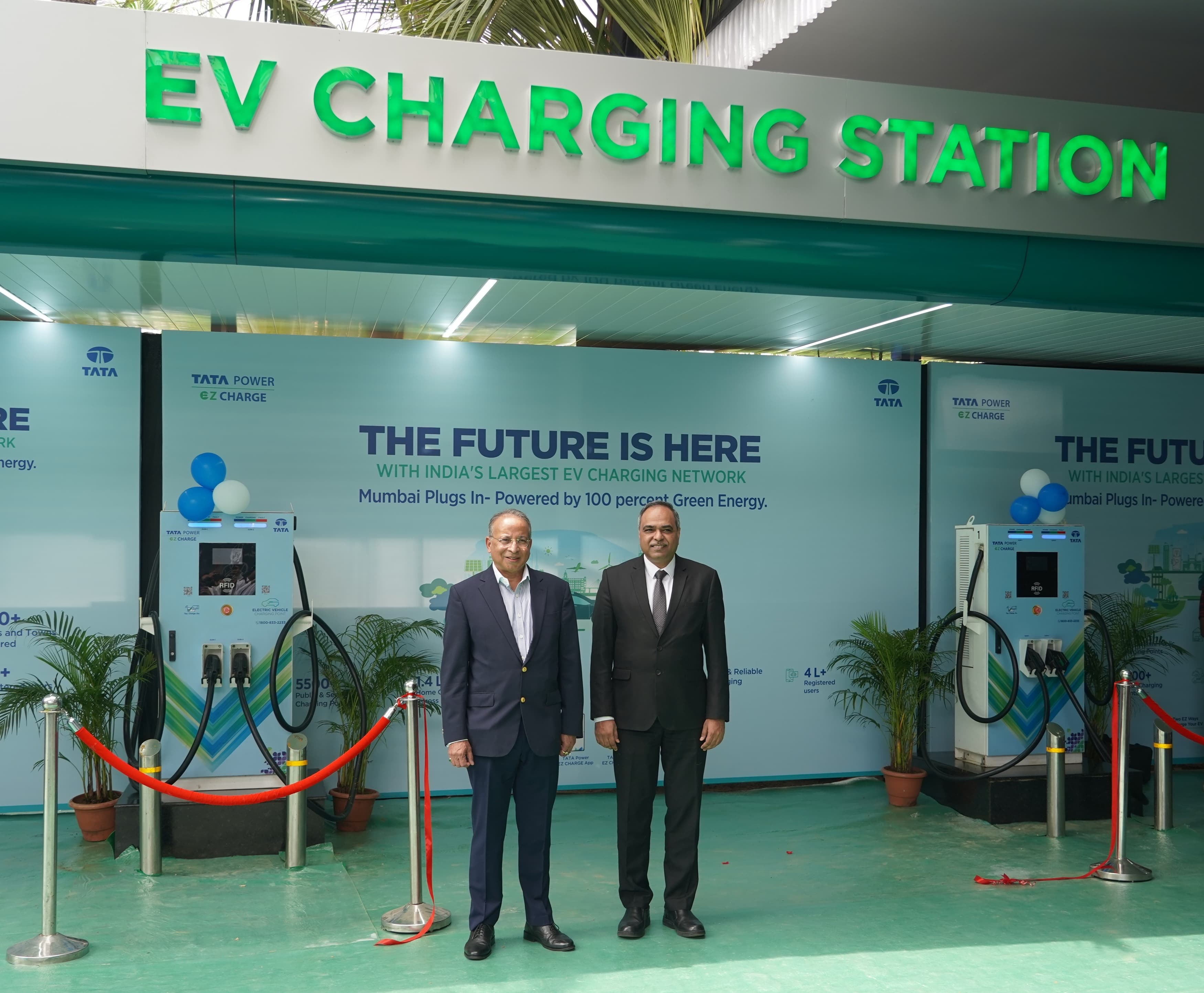 Tata Power & Tata Motors Launch India’s Largest TATA.ev MegaCharger Hub in Mumbai