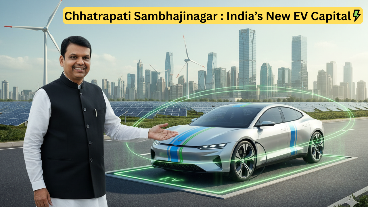 Chhatrapati Sambhajinagar Set to Become India’s EV Capital, Bolstering Green Economy with Strategic Initiatives