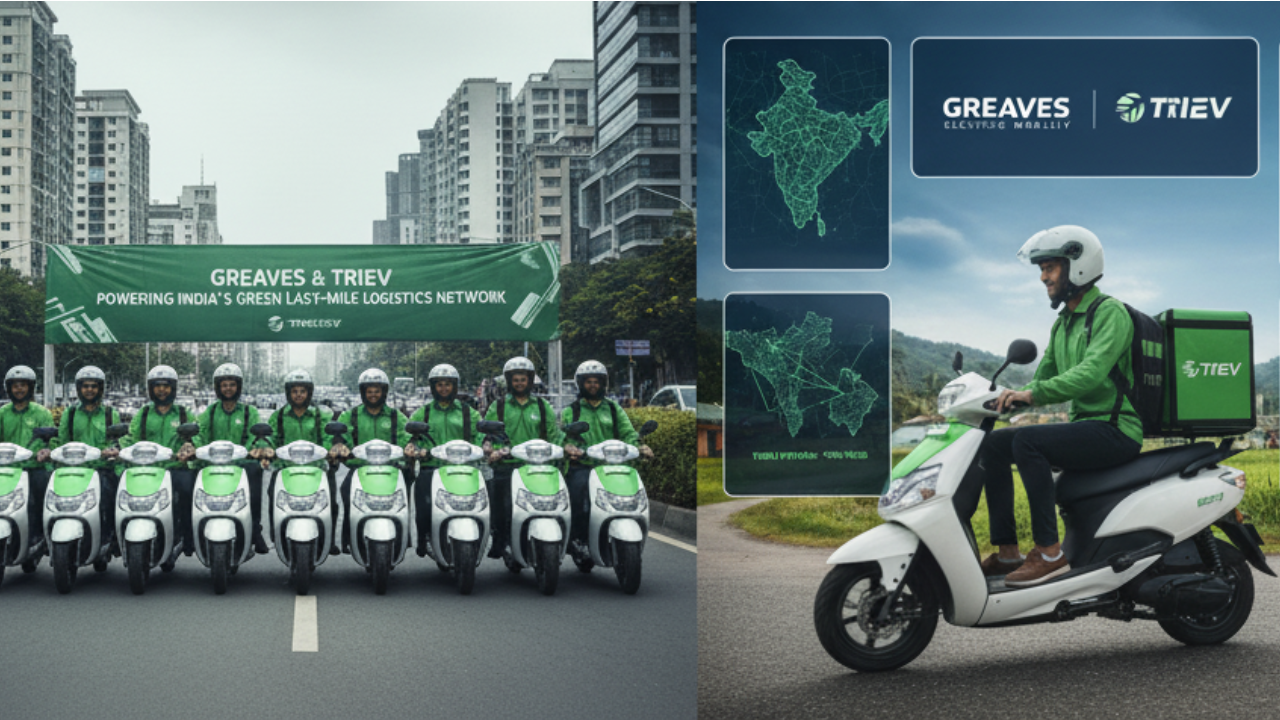 Greaves Electric Mobility and TriEV Partnership Drives B2B Fleet Expansion