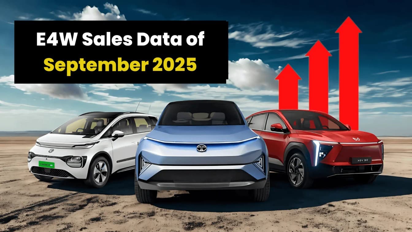 September 2025 E4W Sales Shocker: Tata's Grip Weakens, BYD & Kia Climb Up, Hyundai Collapses to #6!