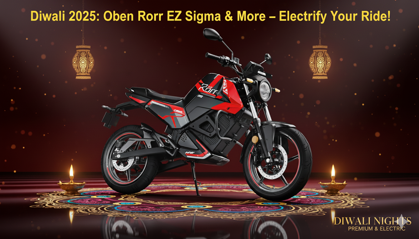 Diwali 2025: Electrify Your Ride with Top Commuter EV Bike Deals – Oben Rorr EZ Sigma Leads the Charge!