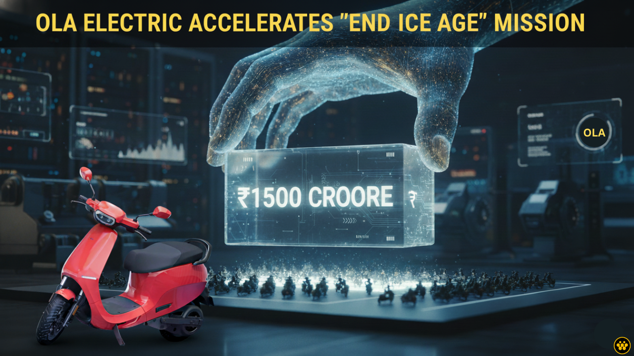  Ola Electric Powers Up EV Ambition! Board Approves Massive ₹1,500 Crore Fundraise for Gigafactory and Future Expansion