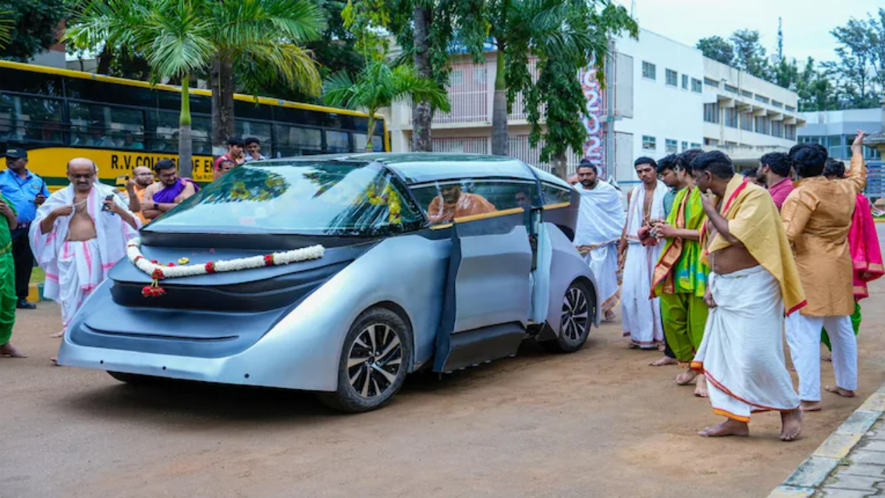WIRIN Unveiled: India's First  Driverless Car by Wipro, IISc, and RV College Hits Bengaluru Roads 
