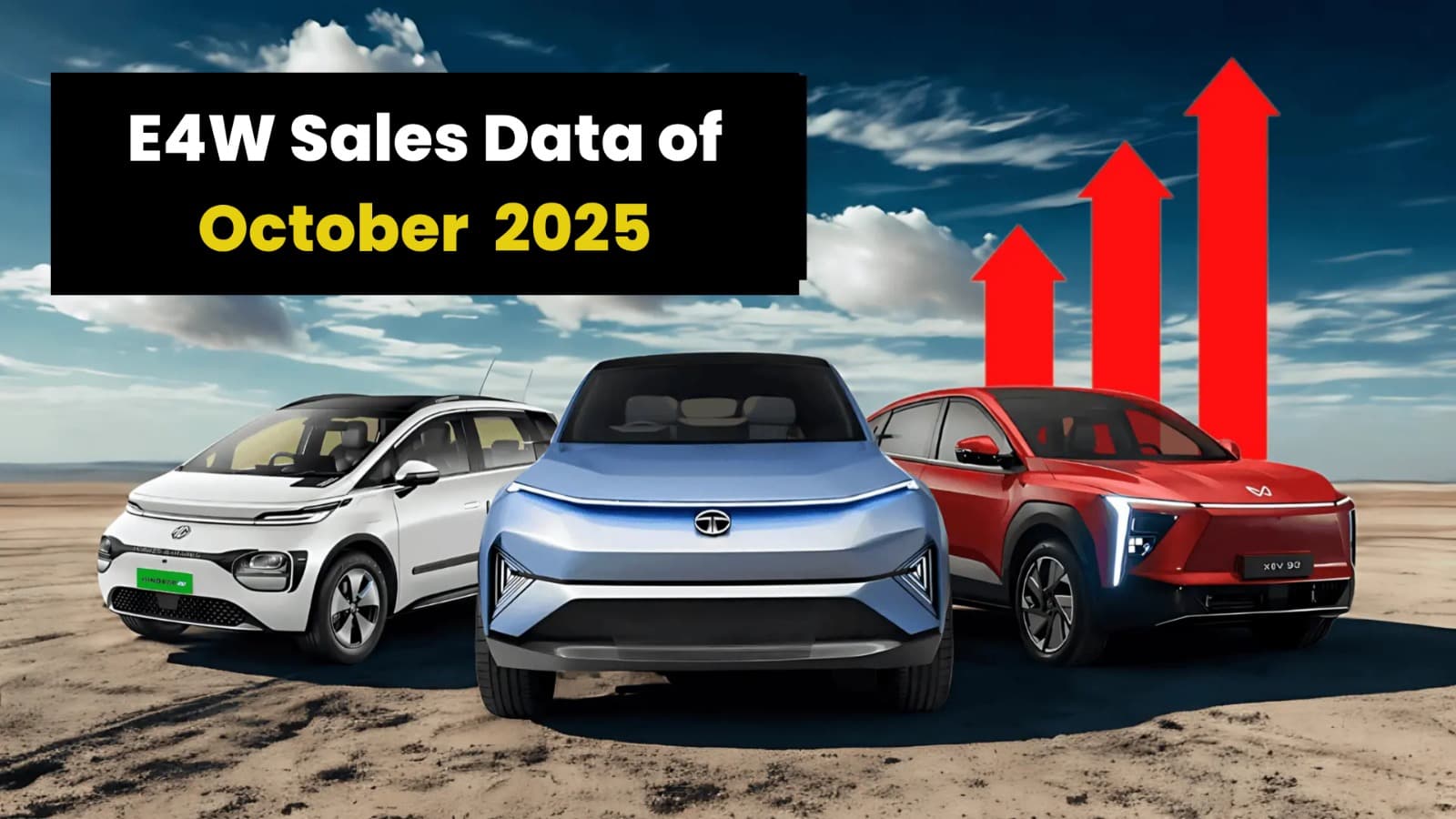 Electric 4 wheeler Sales October 2025: Tata Motors Dominates, MG & Mahindra Battle for #2 Spot