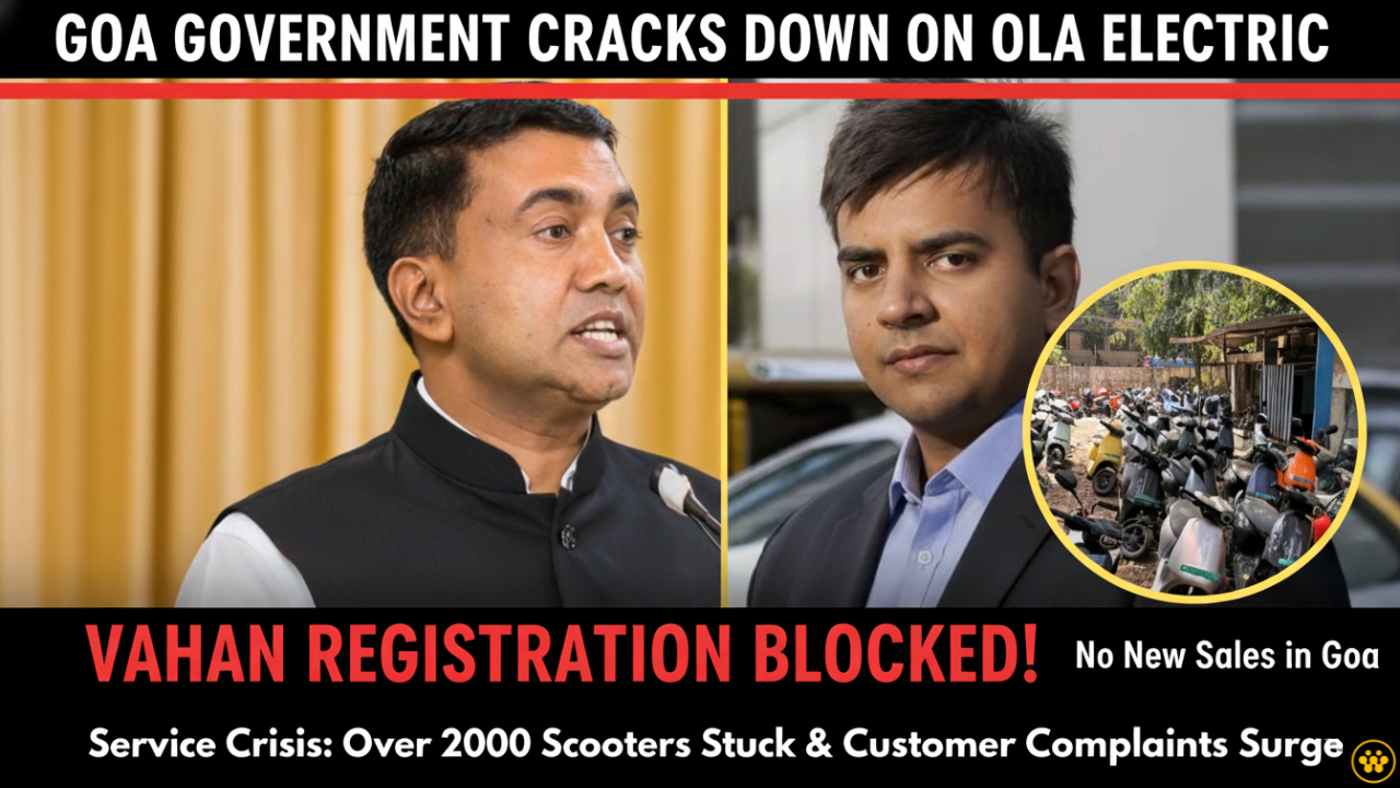 Ola Suspended in Goa: 2,000+ Complaints Halt Registrations Indefinitely
