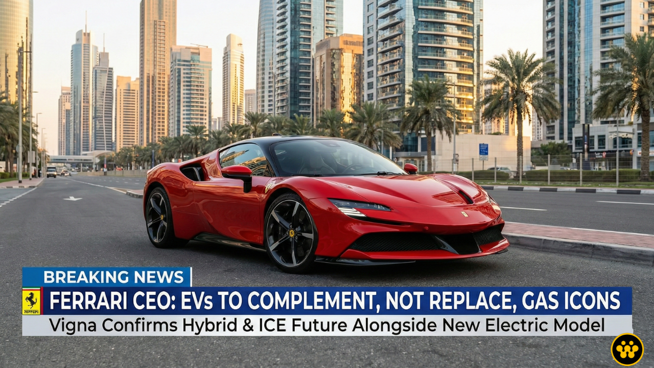 Ferrari CEO Confirms: EV Strategy Will Complement, Not Replace, Combustion Engines