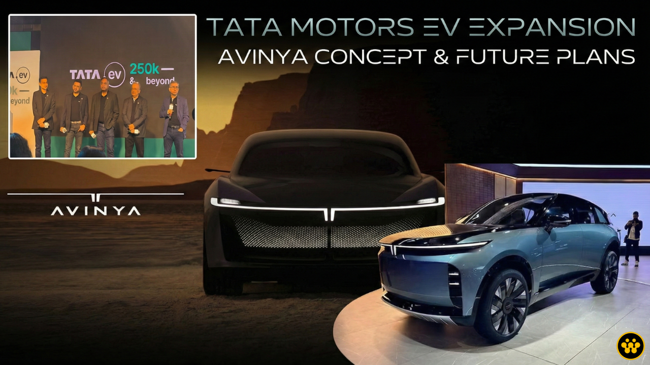 Tata Motors Confirms Avinya EV Launch by 2026: 5 New Electric Models Planned by FY30