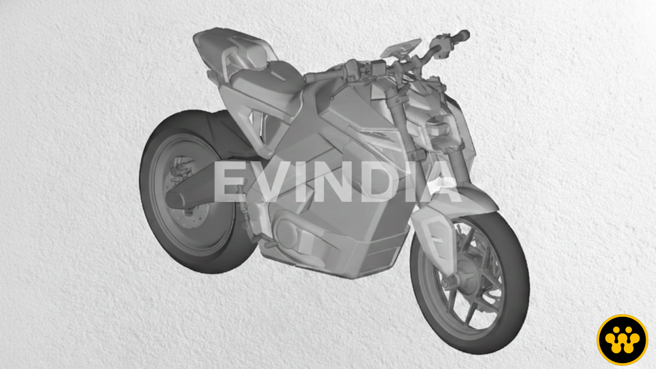 TVS eFX 30 Electric Motorcycle Design Patented in India: Here’s What We Know