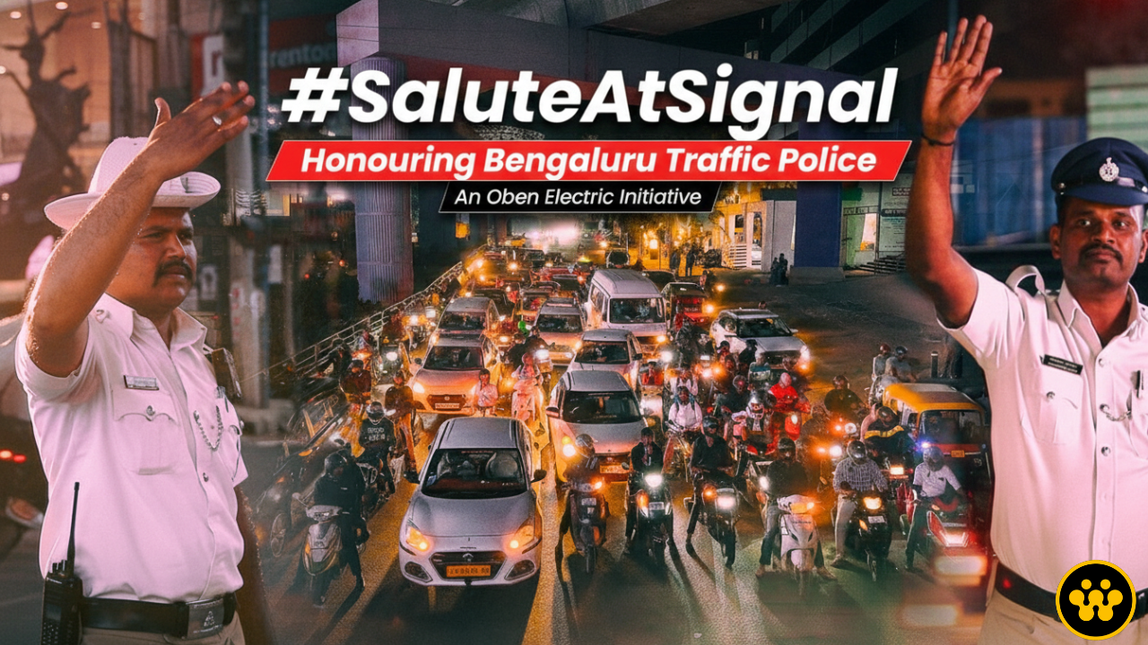   Oben Electric’s #SaluteAtSignal: Turning Bengaluru’s Red Lights into Tributes of Respect