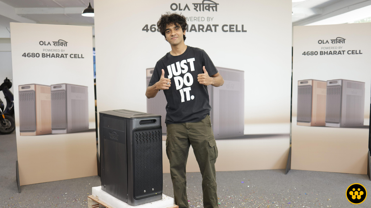 Ola Electric Disrupts Energy Market: Ola Shakti BESS Deliveries Begin; 5.2kWh Variant Gets BIS Nod