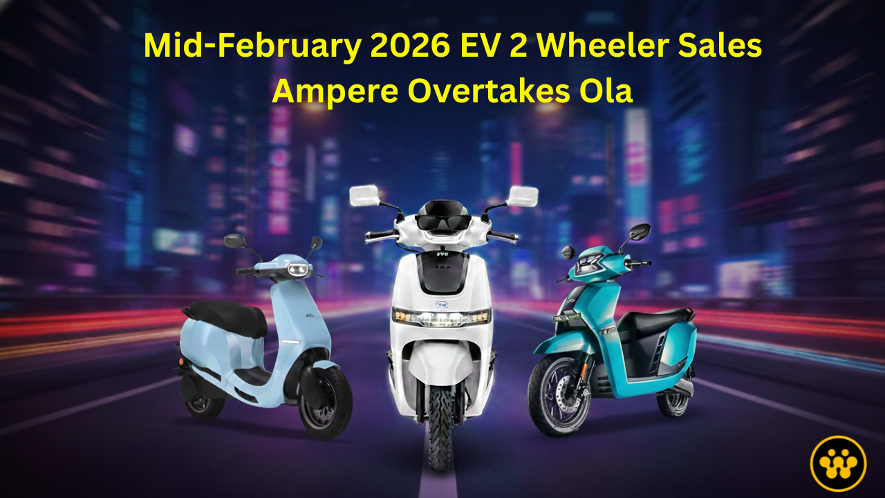 Indian EV Sales Update: Ola Reclaims Marginal Lead Over Ampere, But Legacy Giants Dominate