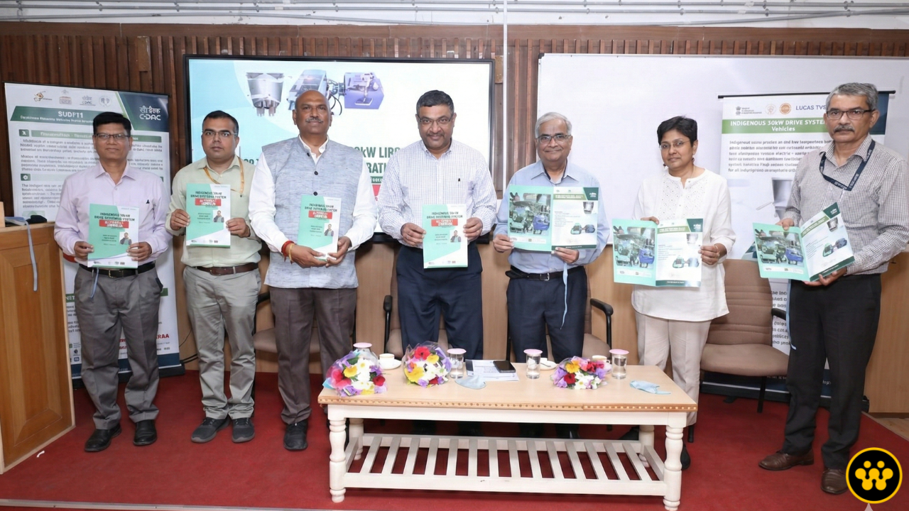 MeitY Unveils Indigenous 30kW EV Drive System to Boost India’s Electric Mobility Localisation