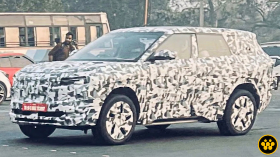 Mahindra BE.07 Electric SUV Spied Testing: 2027 Launch | EVINDIA