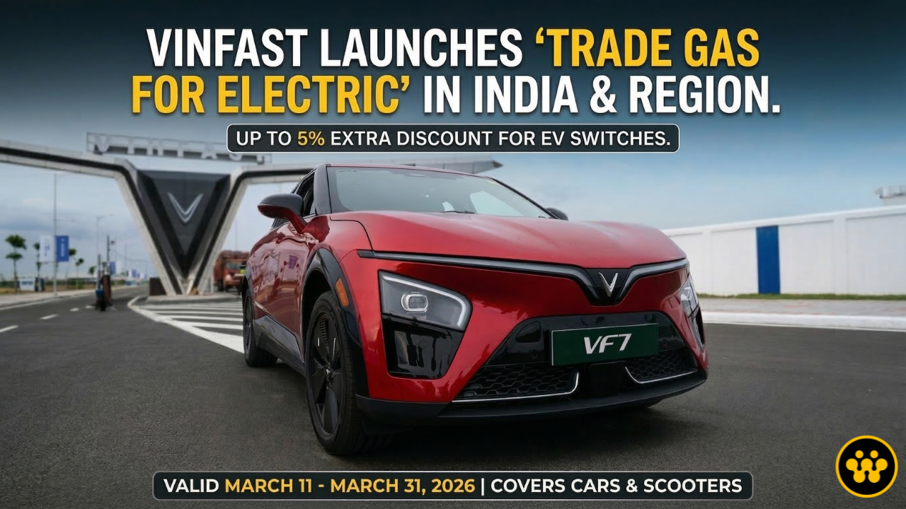 VinFast Shakes Up Indian EV Market with "Trade Gas for Electric" Program Amid Rising Fuel Costs