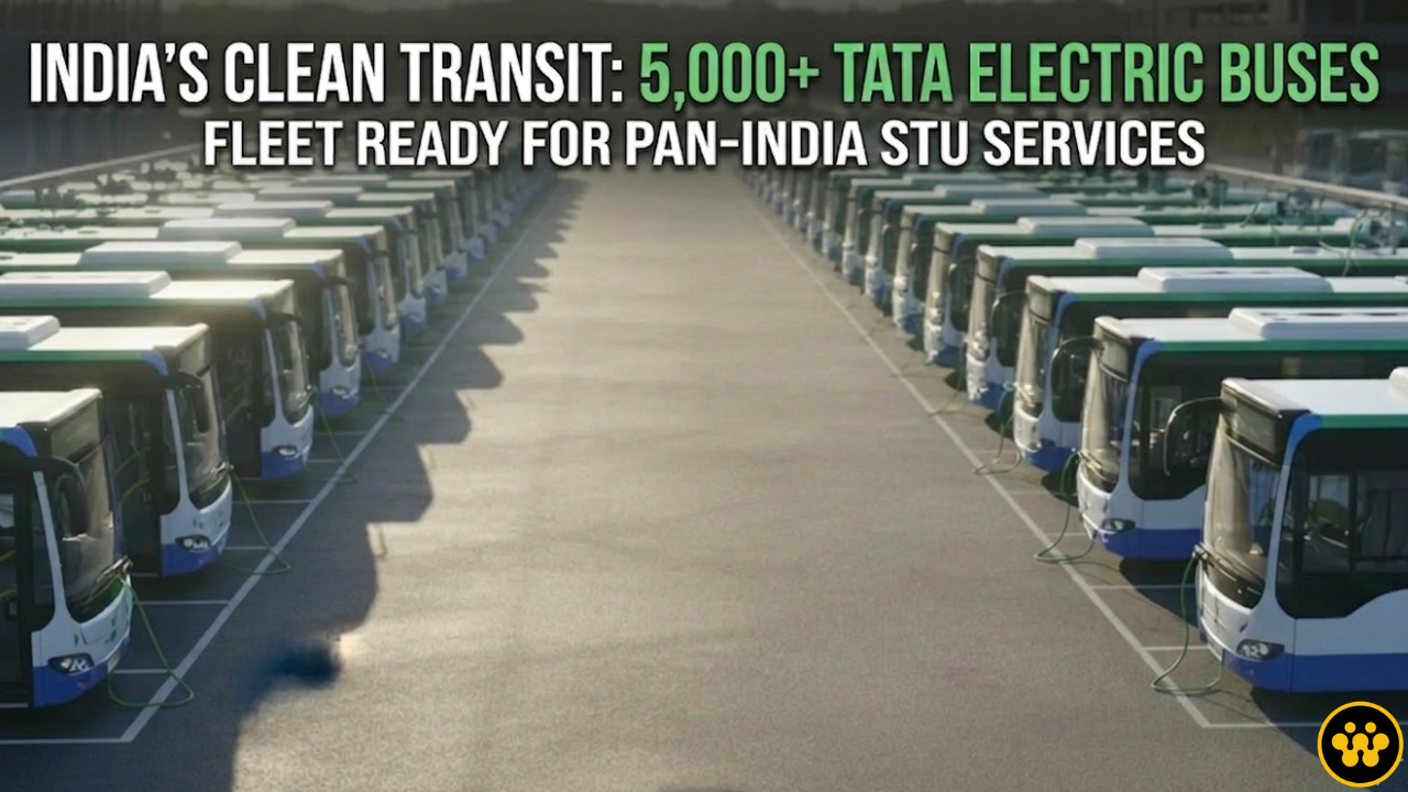 Tata Motors Bags Massive 5,000+ Bus Order from State Transport Bodies: A Boost for Indian Public Mobility
