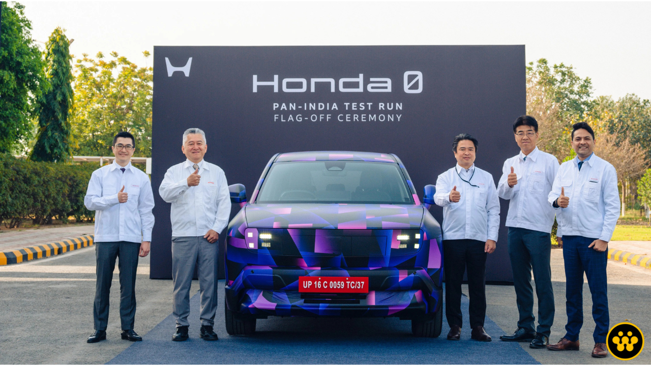 Honda 0 Alpha Electric SUV Testing Begins in India: 2027 Launch Confirmed