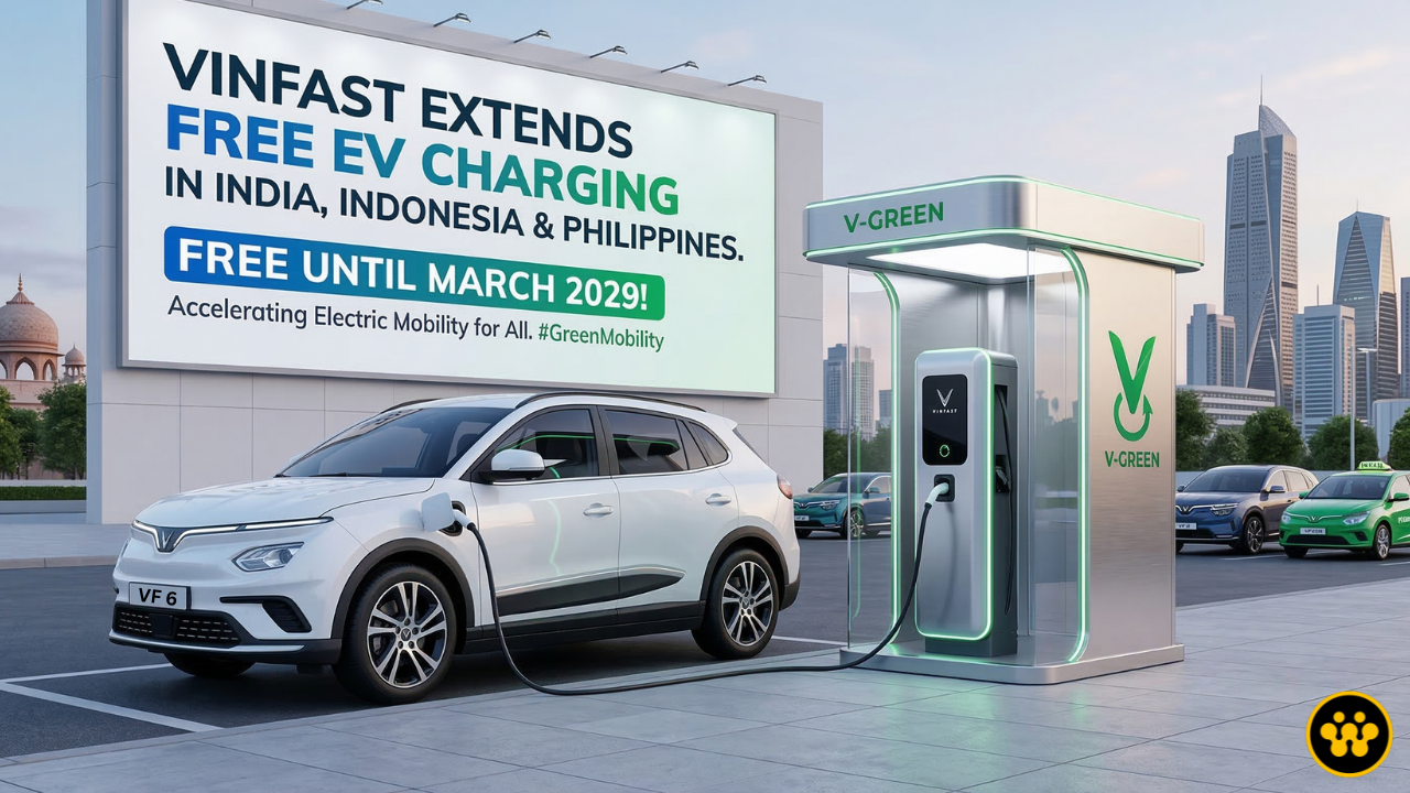 VinFast Announces Free EV Charging in India Until 2029: A Game Changer for Electric Mobility?
