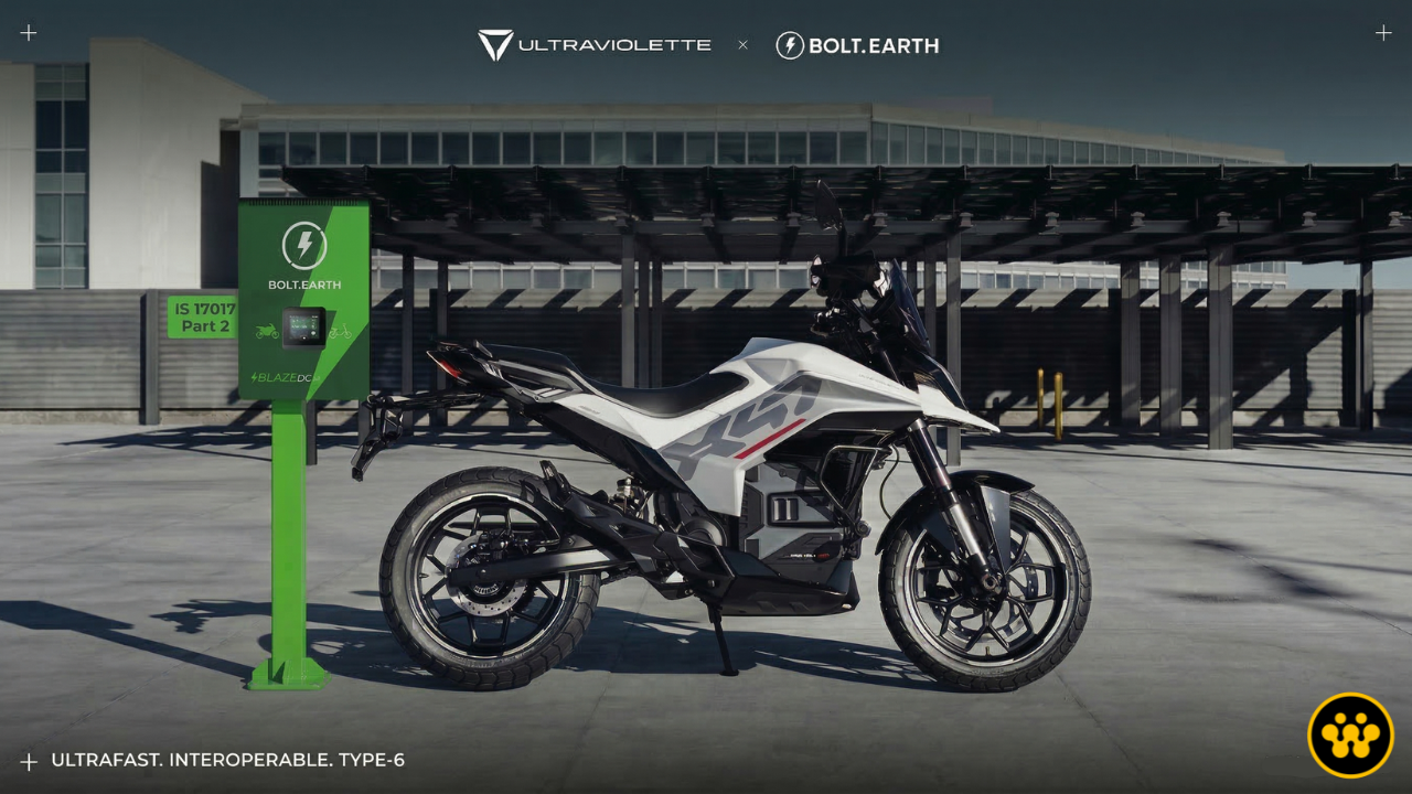 Ultraviolette & Bolt.Earth Launch 2,000 Type-6 DC Fast Chargers: Universal EV Charging for India