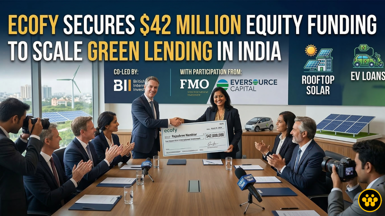 Ecofy Secures $42 Million in Equity Funding to Accelerate India’s Green Finance Revolution