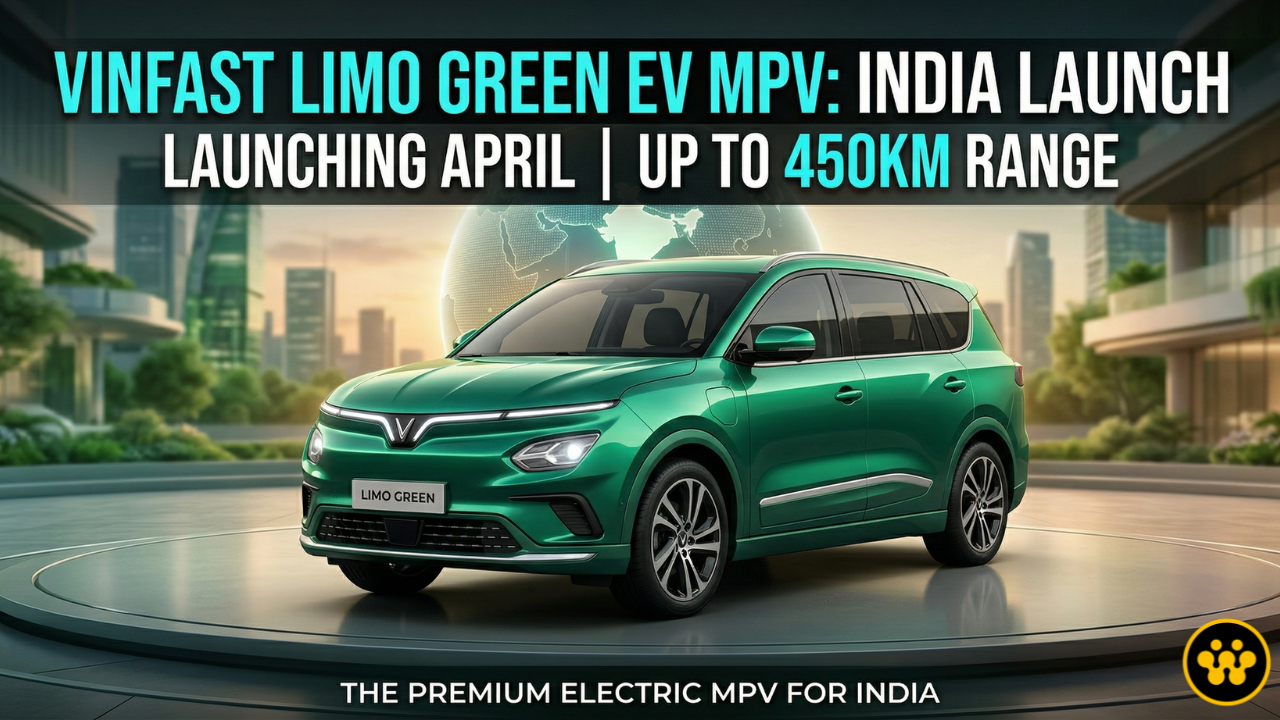 VinFast Limo Green Electric MPV India Launch Set for April 2026: Check Price, Range, and Features