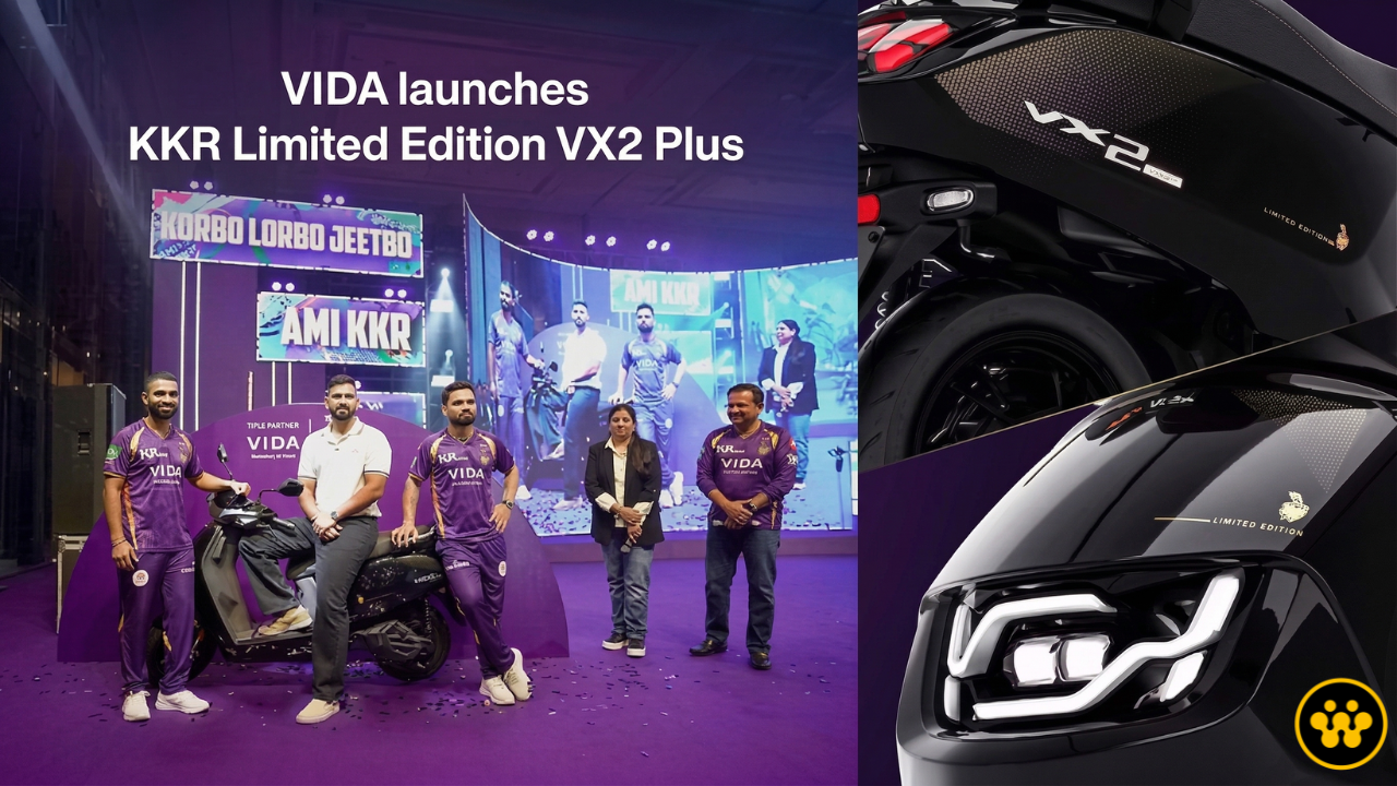 Vida VX2 Plus KKR Limited Edition Launched: Price, Range, and What’s Special for Fans?