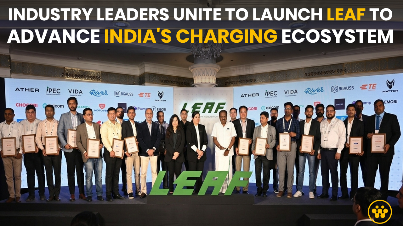 India Charges Ahead: LEAF Consortium Launched to Standardize Light EV Ecosystem