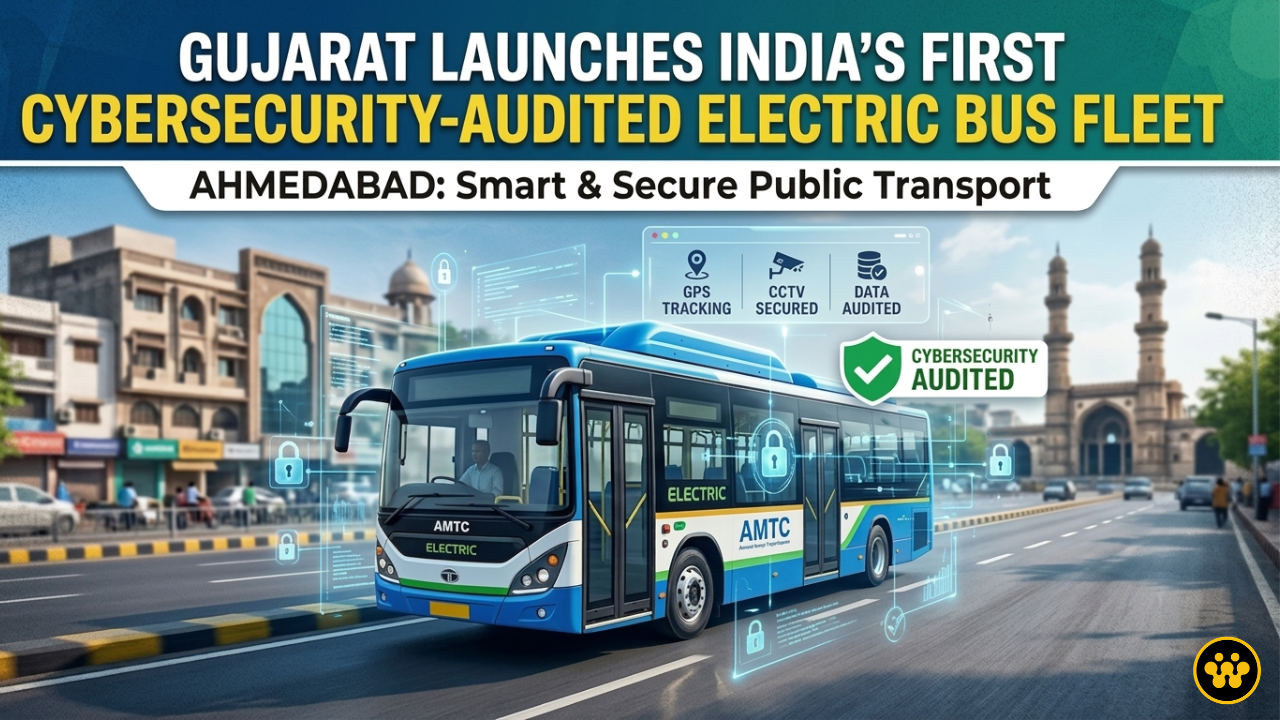 Gujarat Sets Benchmark with India’s First Cybersecurity-Audited Electric Bus Fleet in Ahmedabad