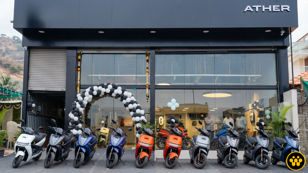 Ather Energy Doubled Retail Presence: 700 Experience Centres Fuel 18.7% Market Share