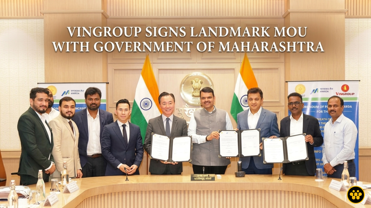 Vingroup Signs Landmark $6.5 Billion MOU with Maharashtra to Drive Urban Growth and Electric Mobility