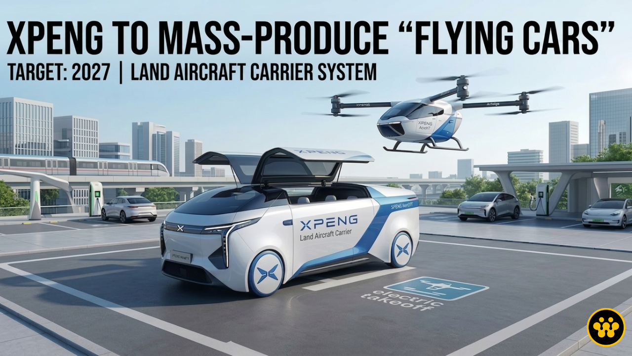 Xpeng to mass produce “Flying Cars”: Check out the company’s plan for India