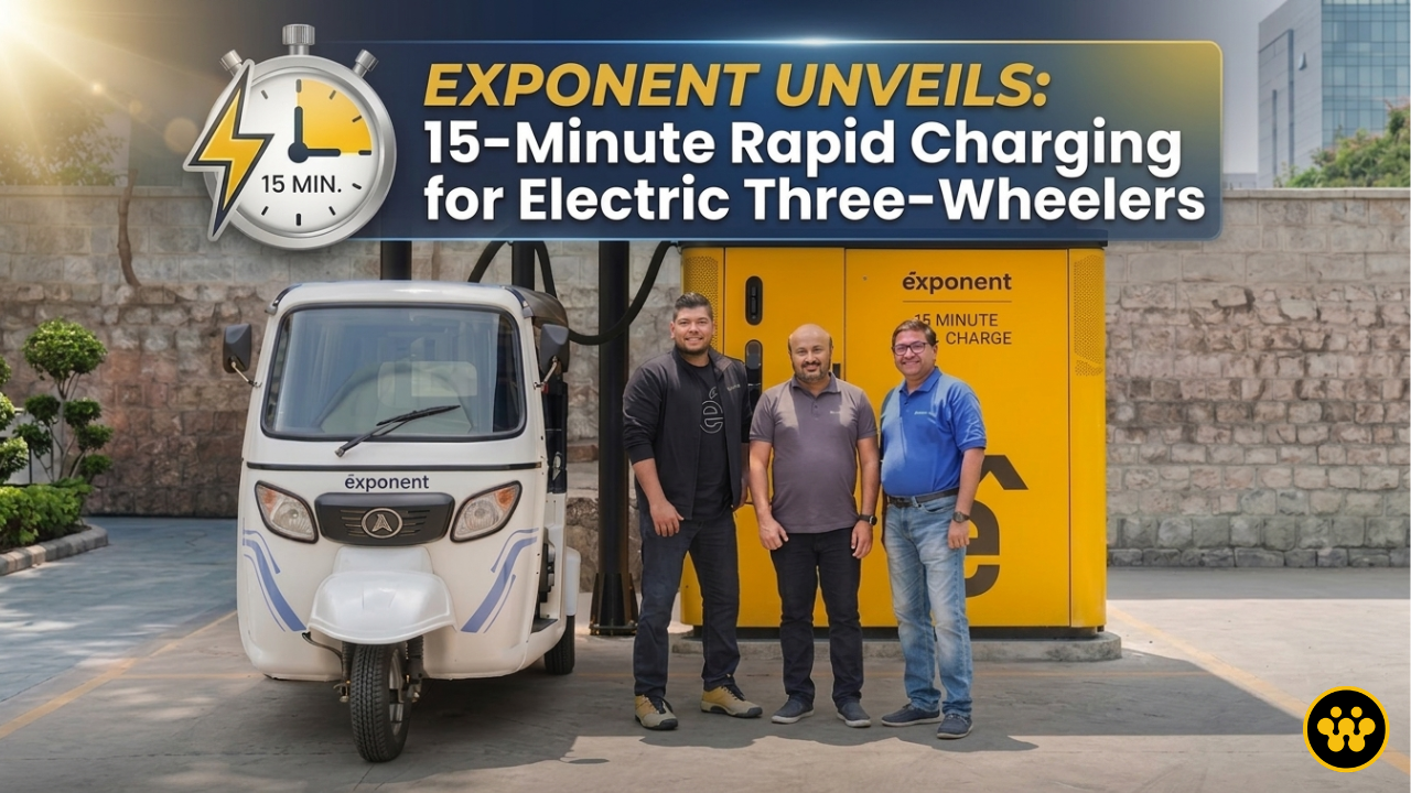 Atul Auto & Exponent Energy Ink ₹490 Cr Deal for 15,000 Rapid Charging EVs