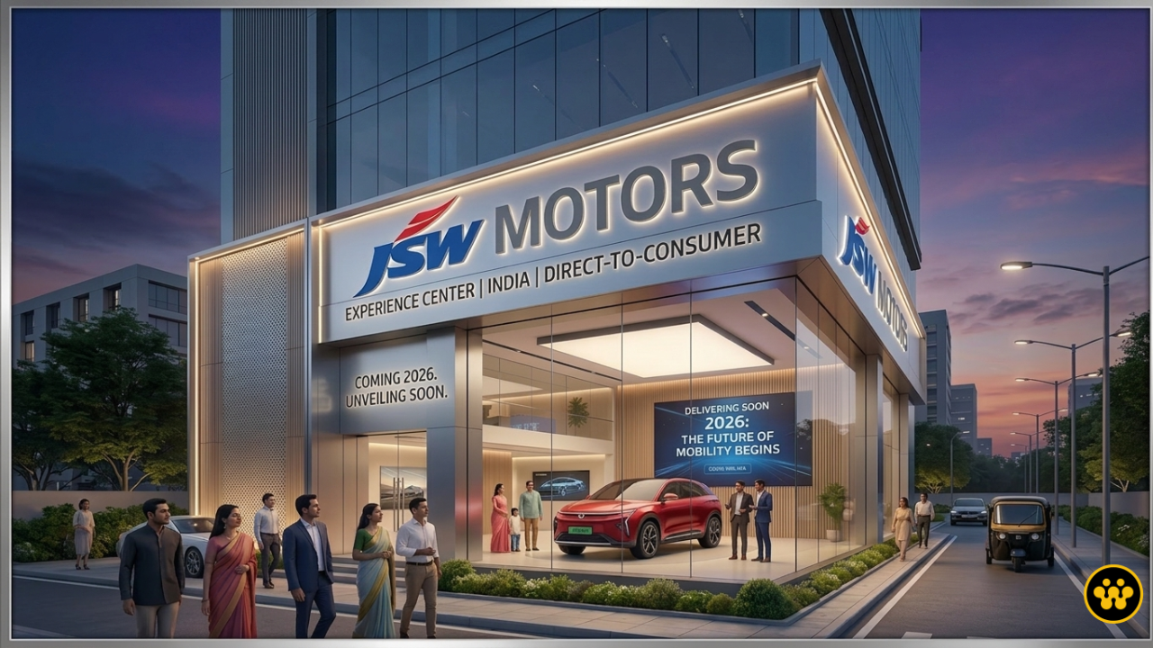 JSW Motors Disrupts Indian EV Market: Opens Company Owned Showrooms Ahead of 2026 Electric Vehicle Debut