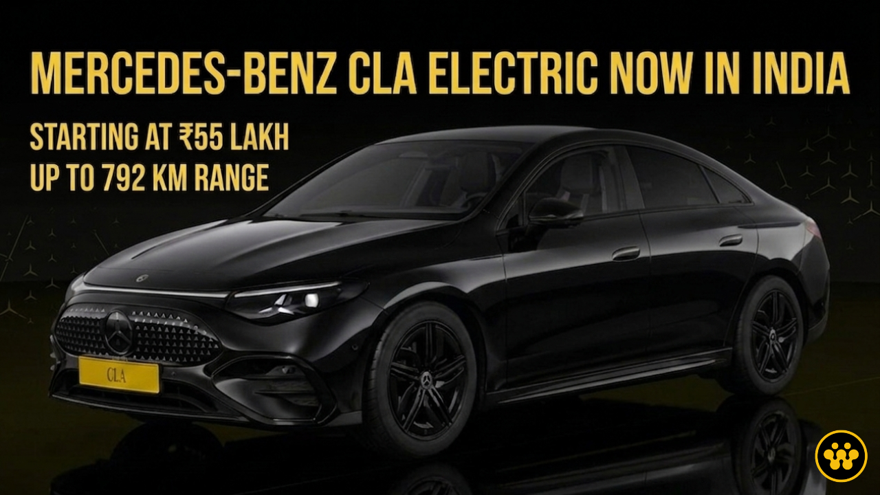 Mercedes-Benz CLA Electric Launched in India: Price, Range, and Key Features