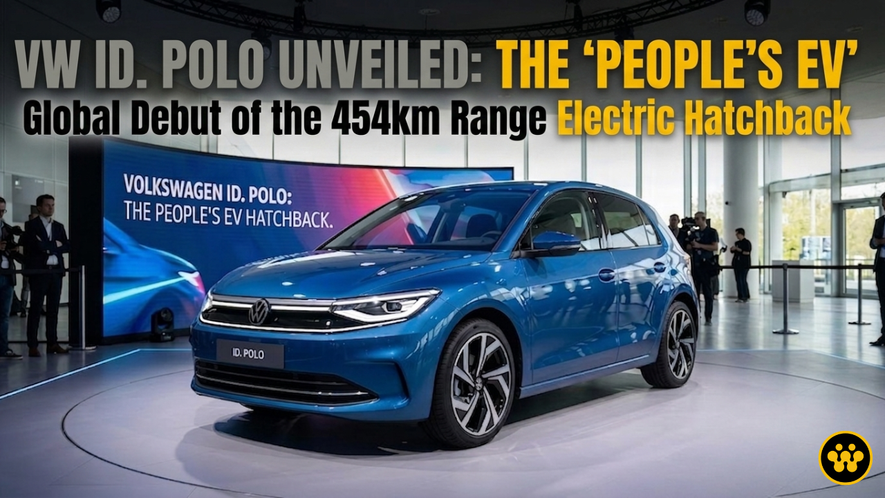 Volkswagen ID. Polo Unveiled: The "People's EV" Hatchback Debuts with 454km Range