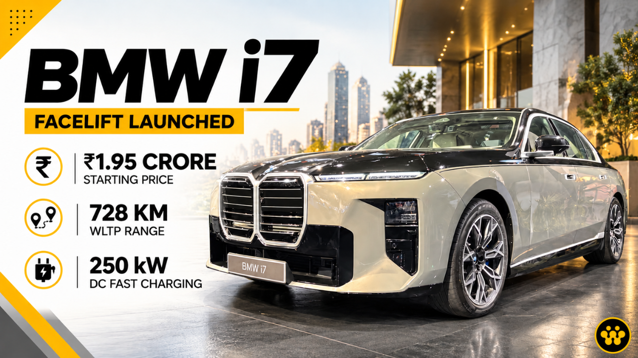 BMW 7 Series and i7 Facelifts Launched in India Starting at Rs 1.95 Crore