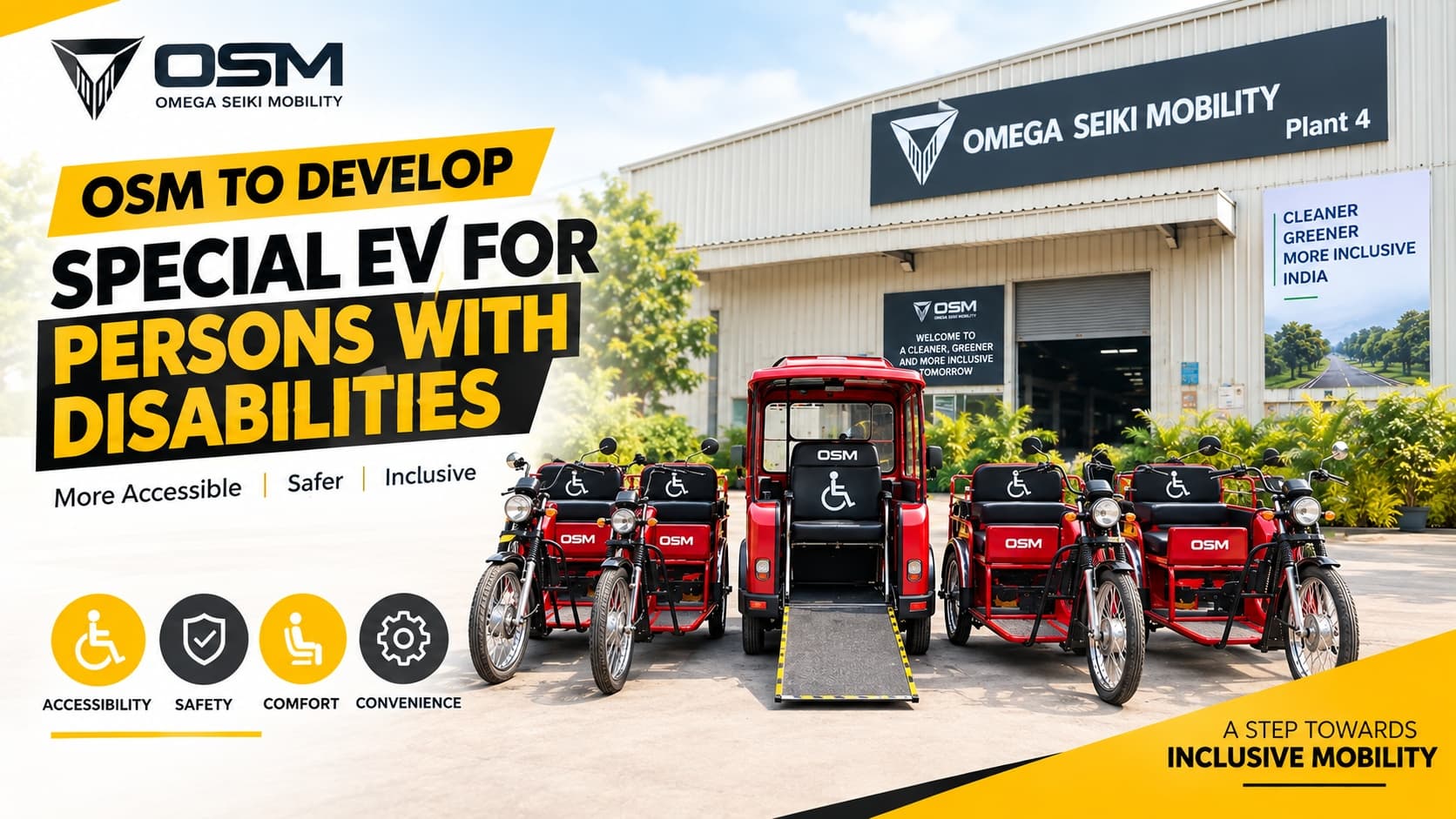 Driving Independence: How OSM’s New Accessible EV Aims to Transform Indian Mobility