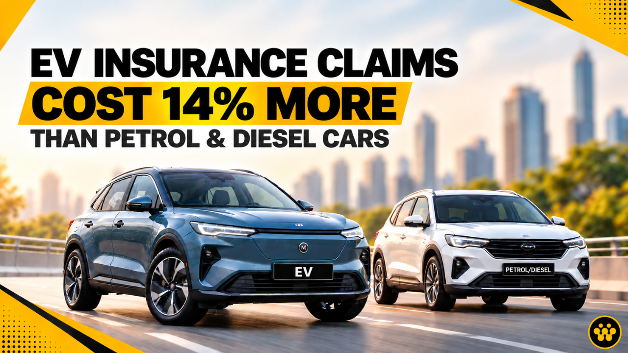 EV Insurance Claims Cost 14% More Than Petrol & Diesel Cars