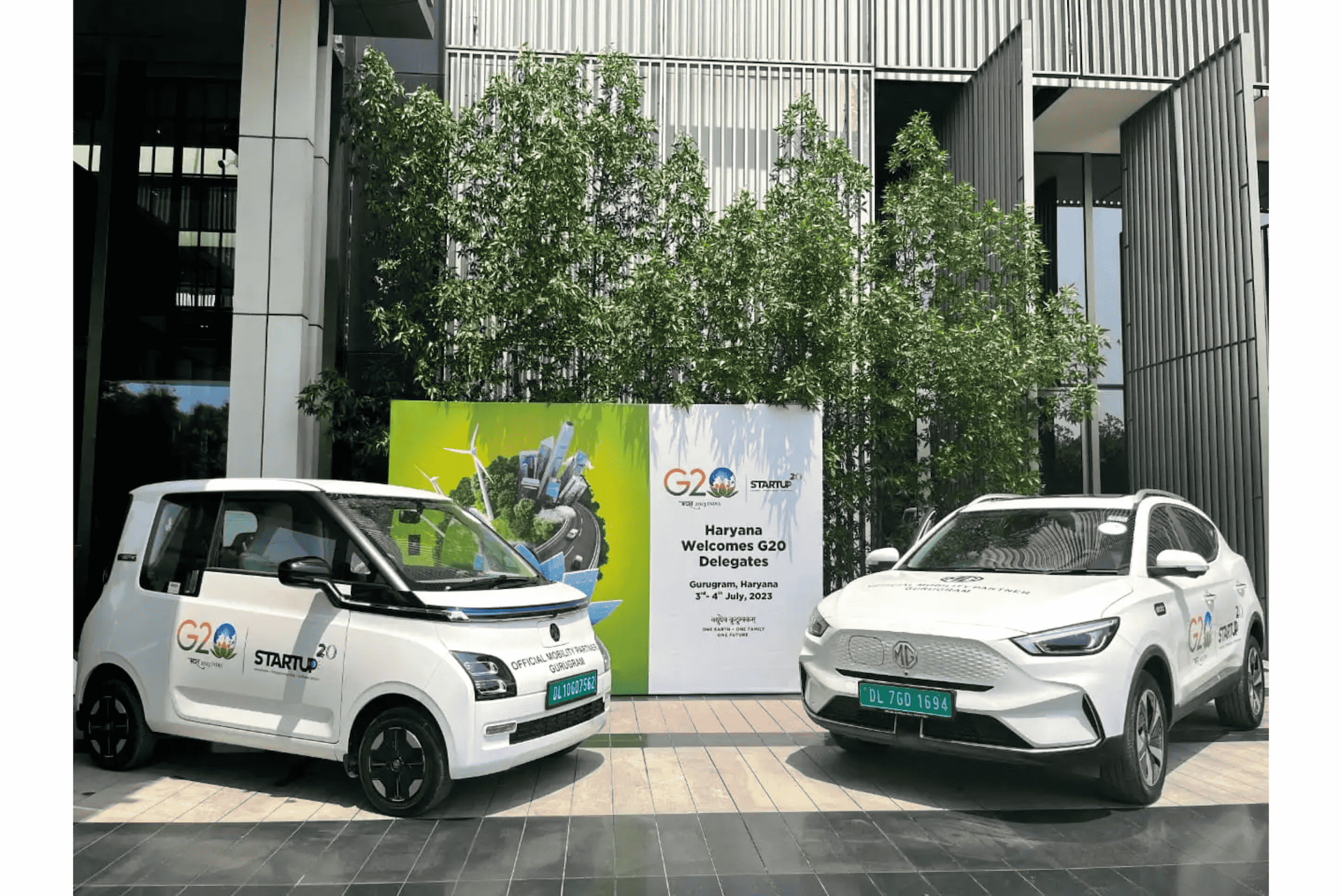 MG Comet EV join hands with G20 Start-up Summit