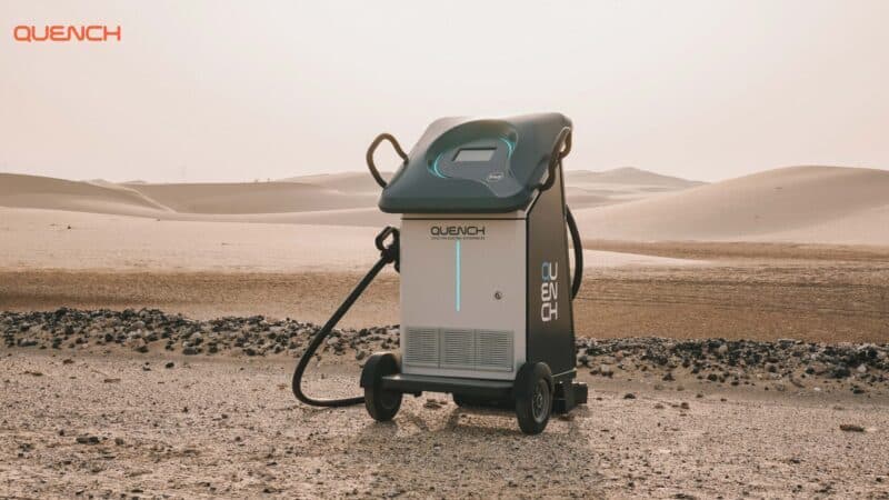 Now charge your vehicle everywhere anywhere: Quench unveils movable DC fast charger